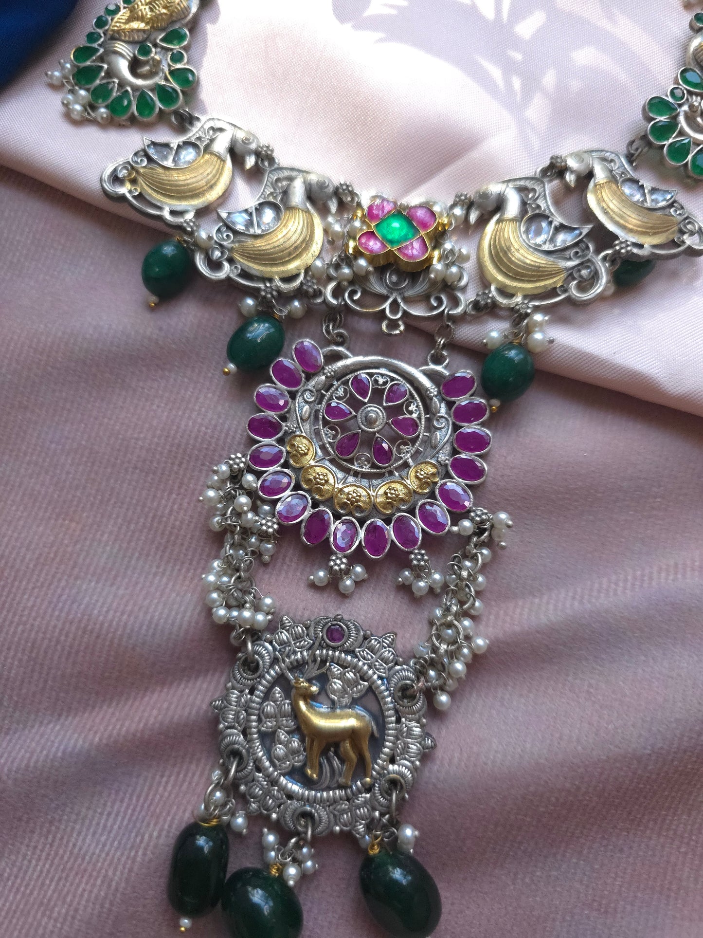 Akanksha fusion necklace  set