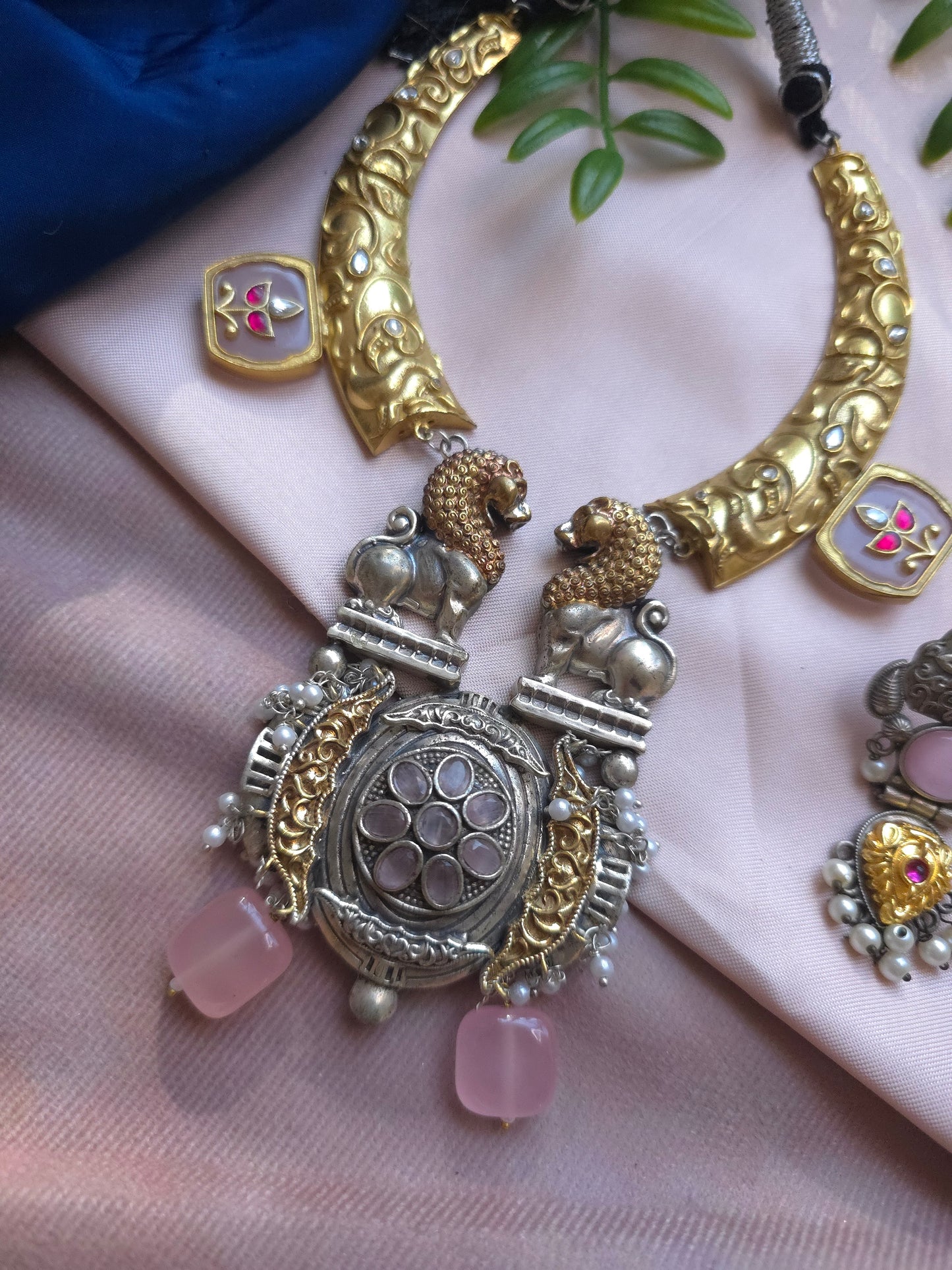 Akanksha fusion necklace  set