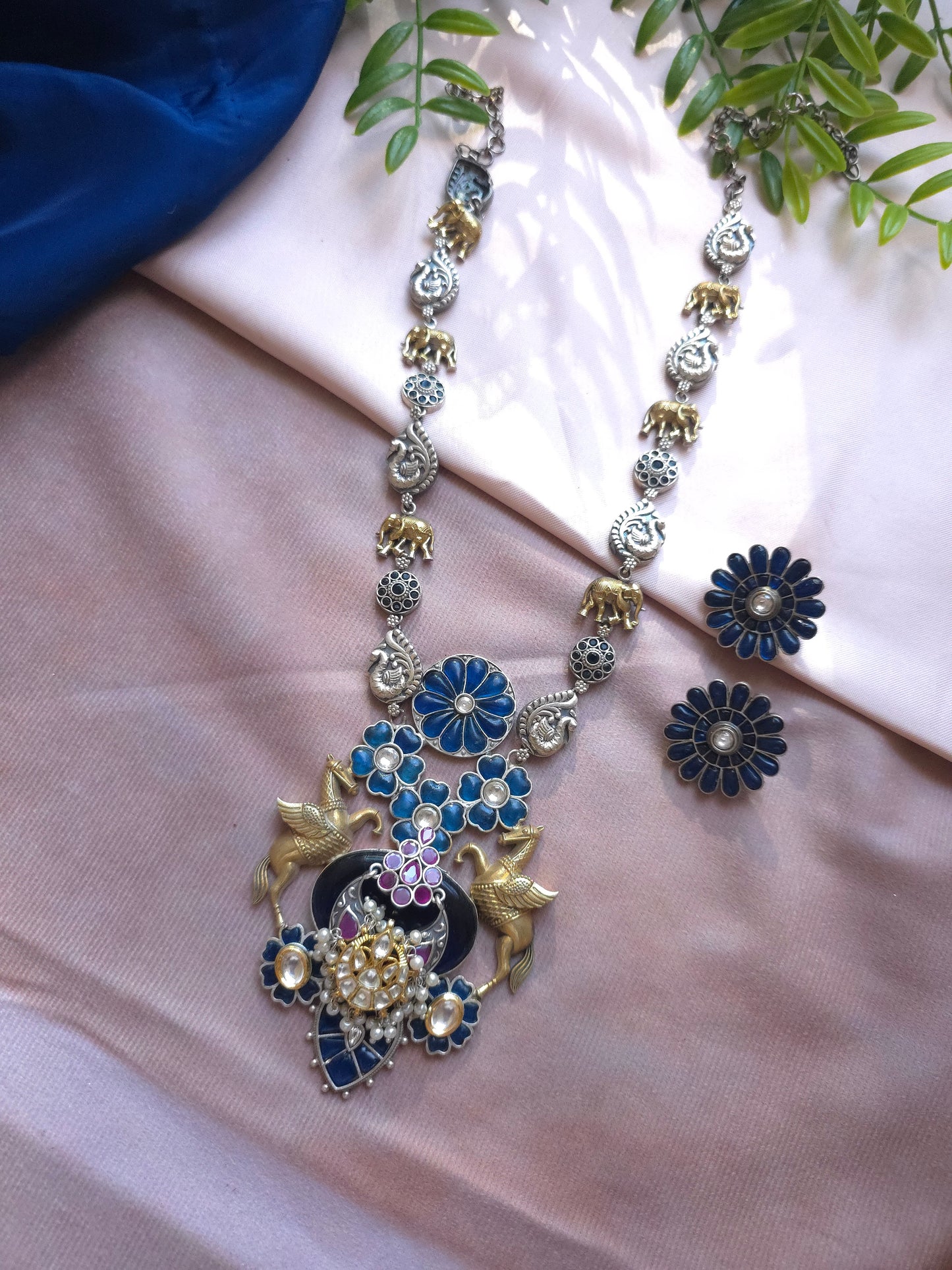 Akanksha fusion necklace  set