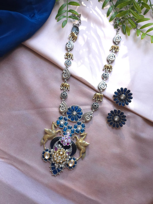 Akanksha fusion necklace  set