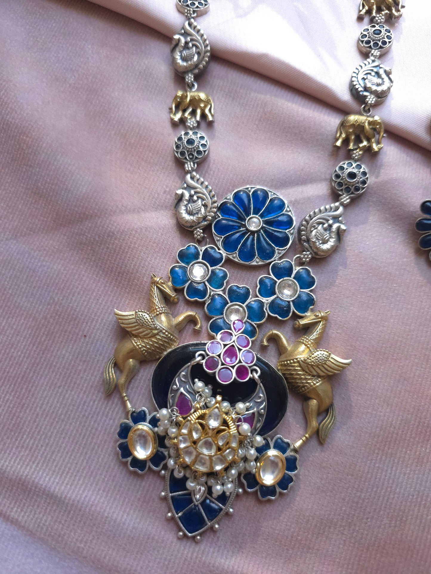 Akanksha fusion necklace  set