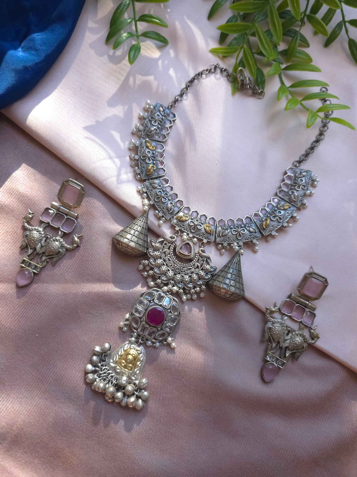 Akanksha fusion necklace  set