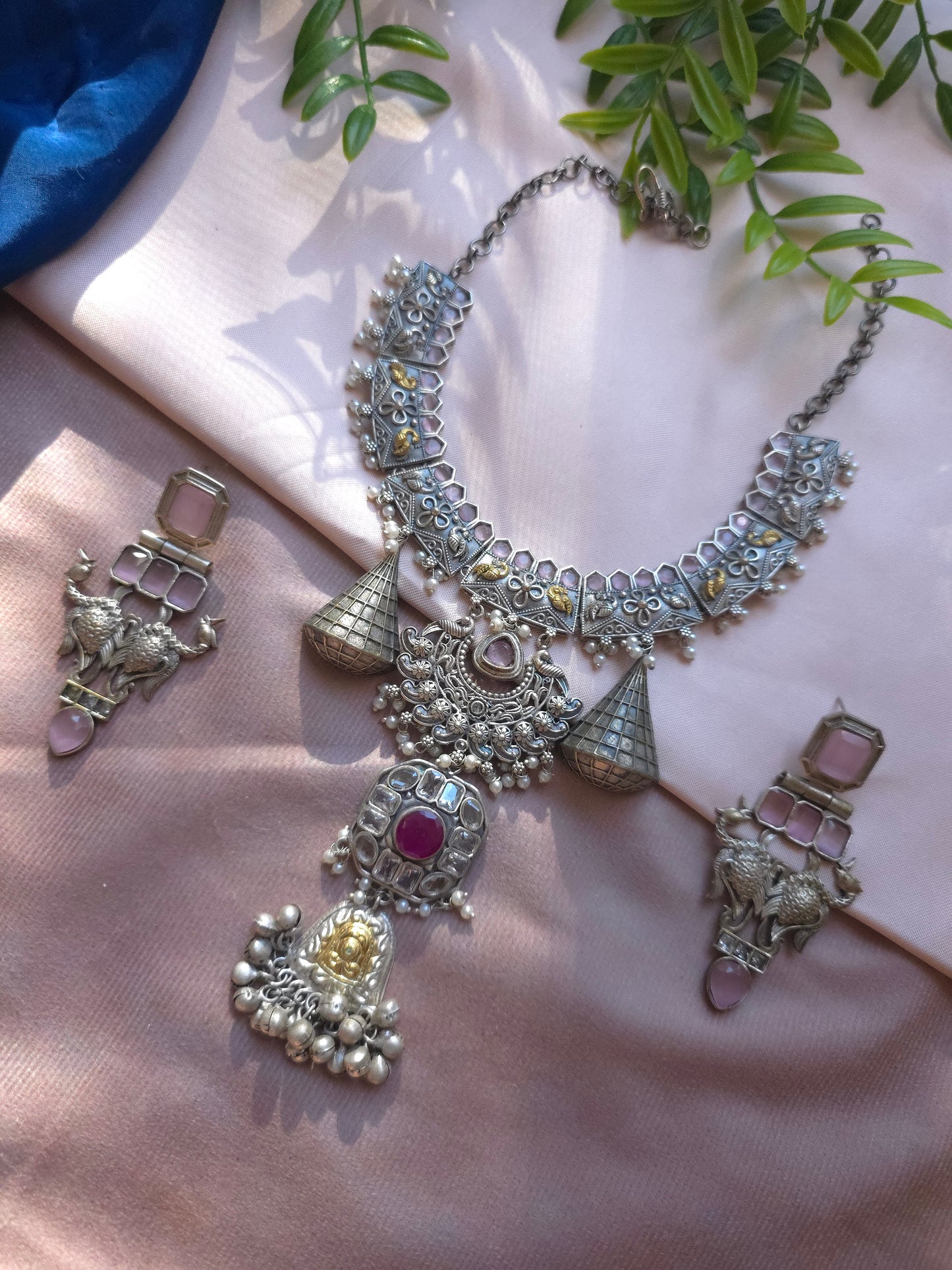 Akanksha fusion necklace  set