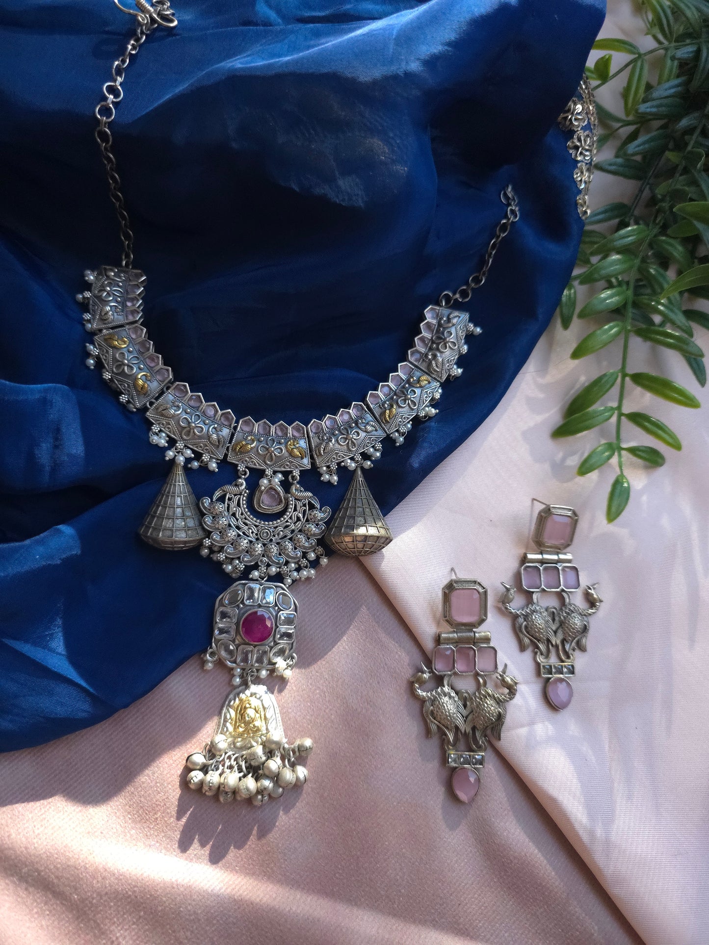 Akanksha fusion necklace  set