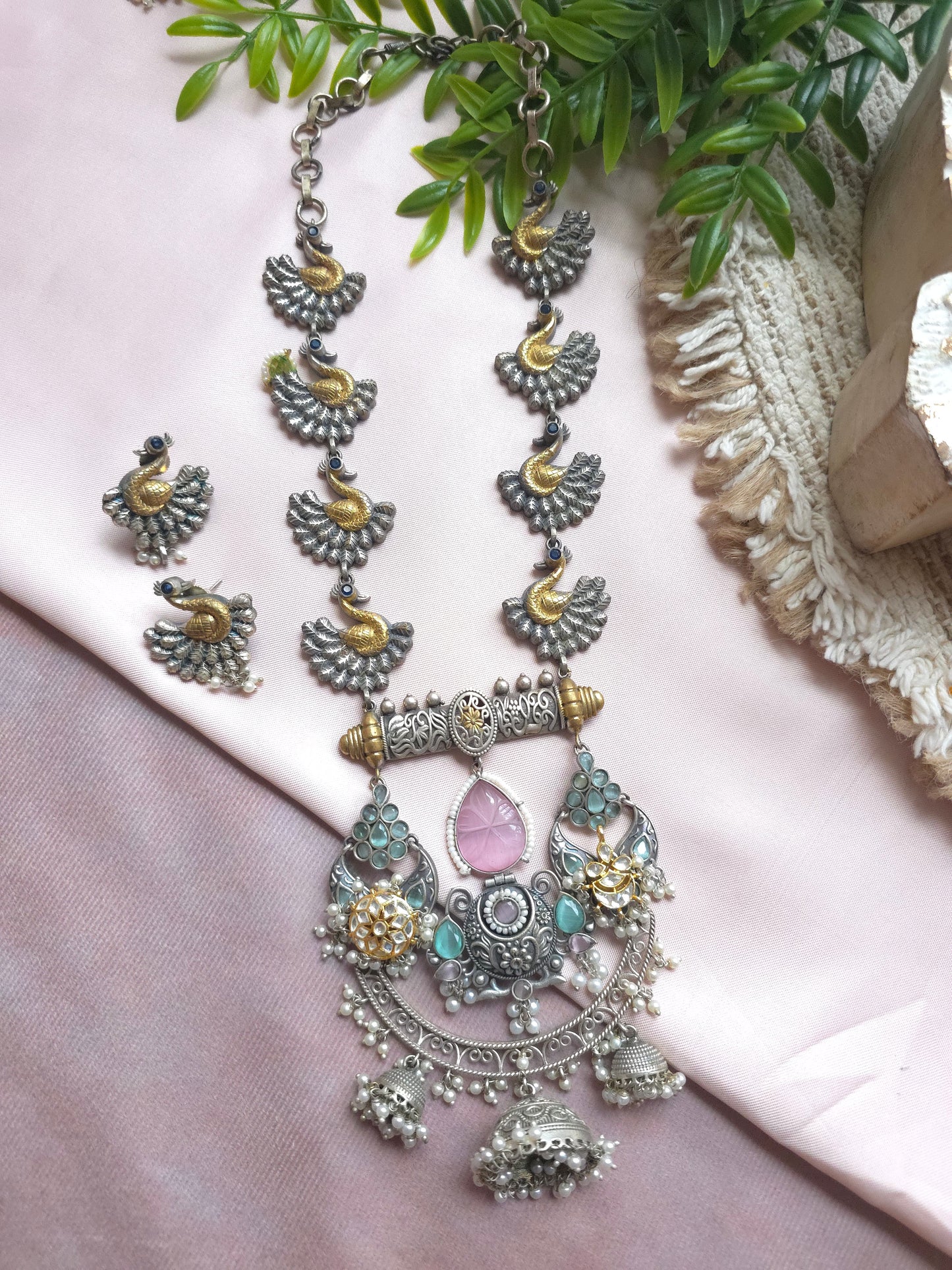 Akanksha fusion necklace set