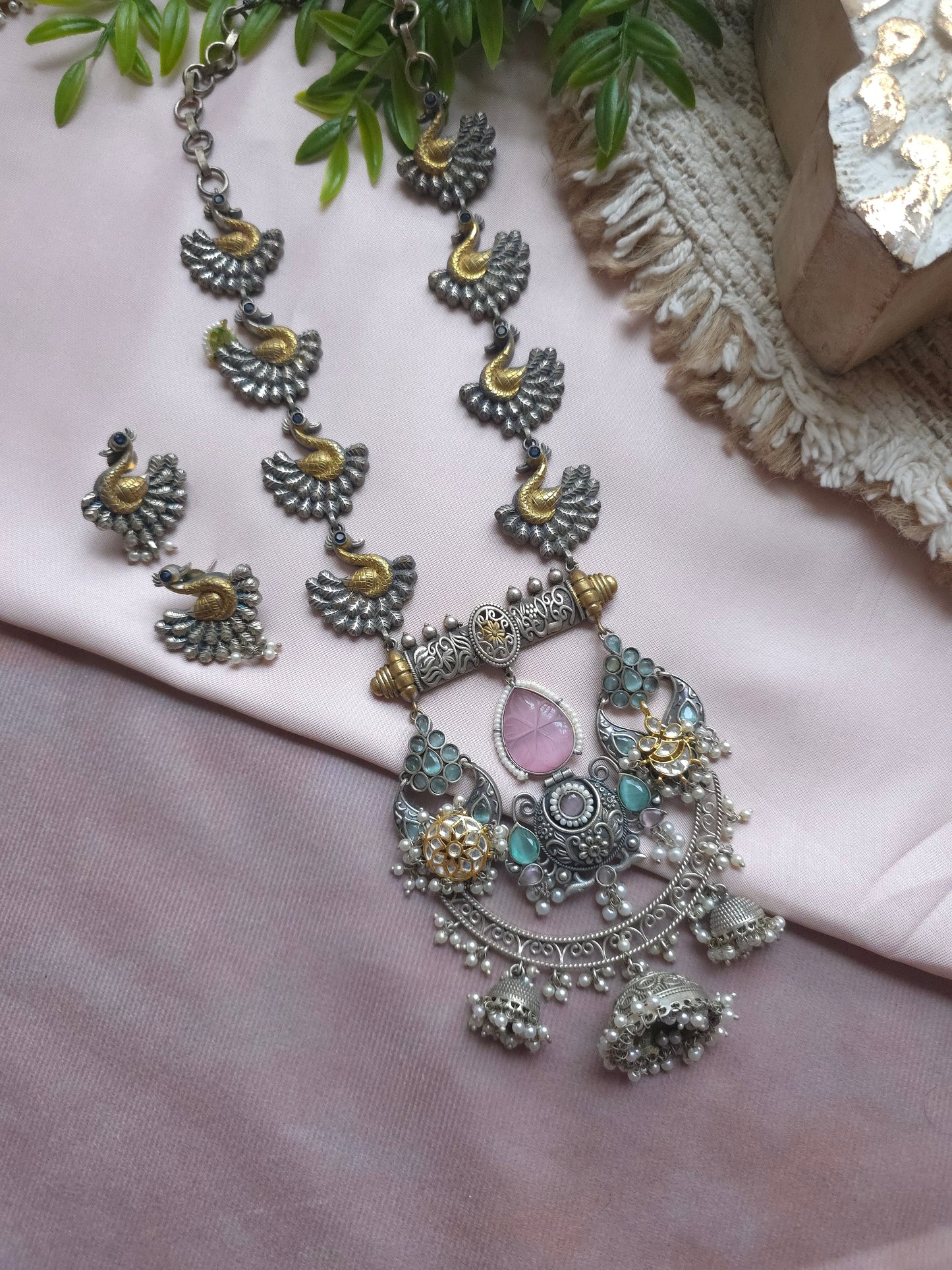 Akanksha fusion necklace set
