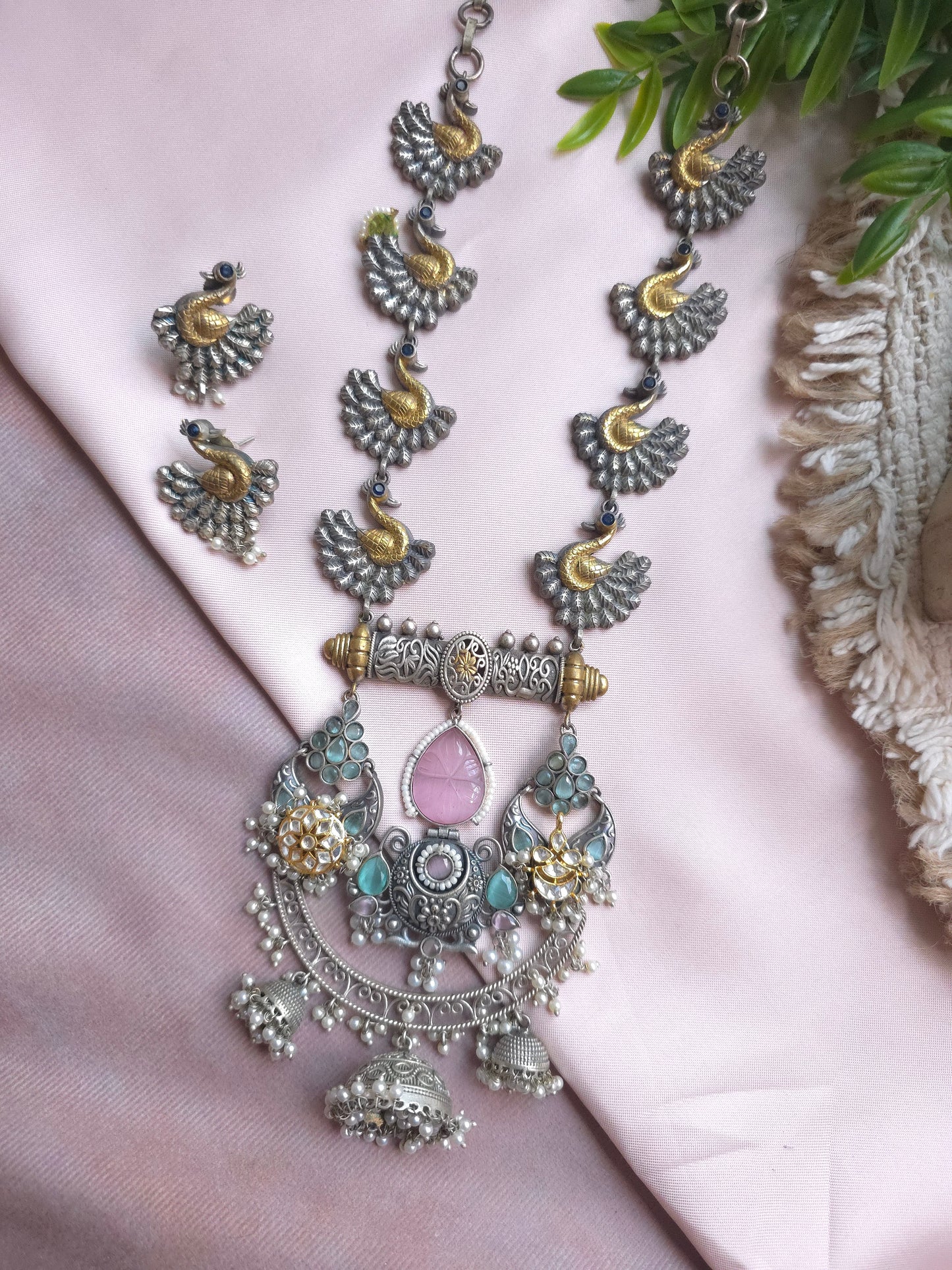 Akanksha fusion necklace set