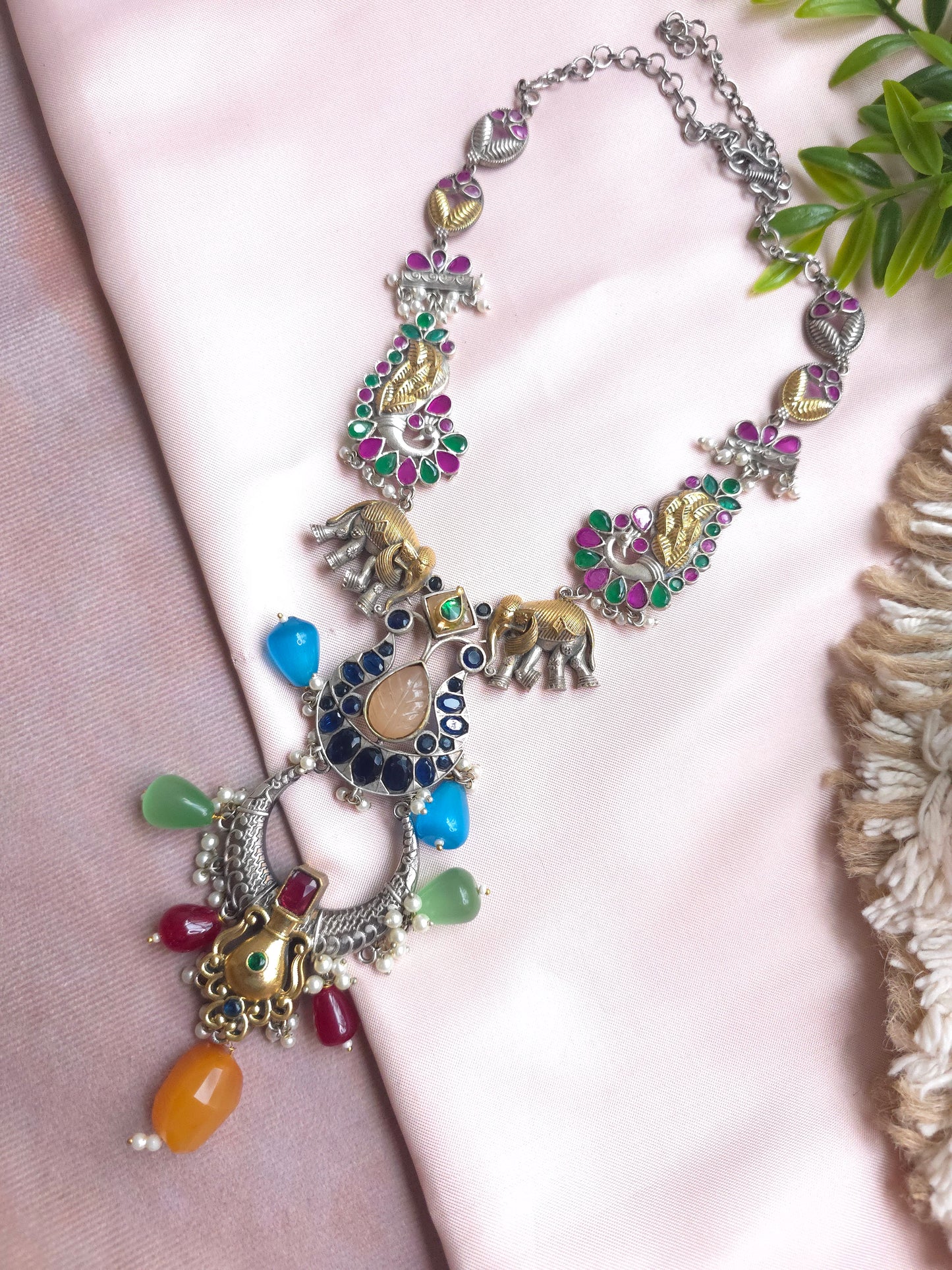 Akanksha fusion necklace set