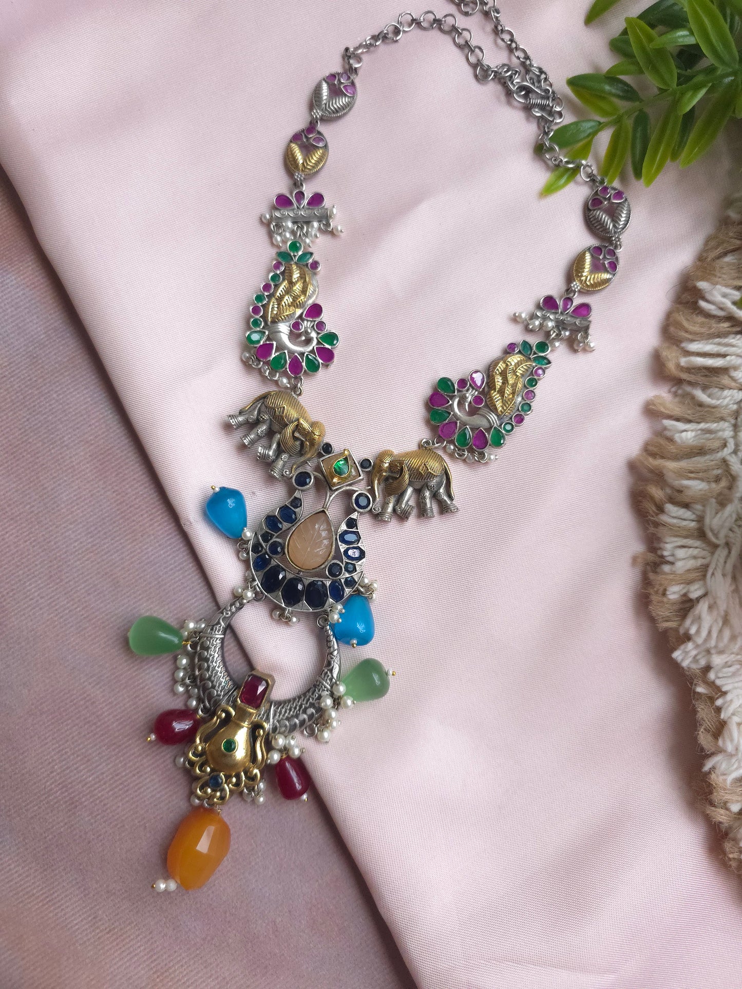 Akanksha fusion necklace set