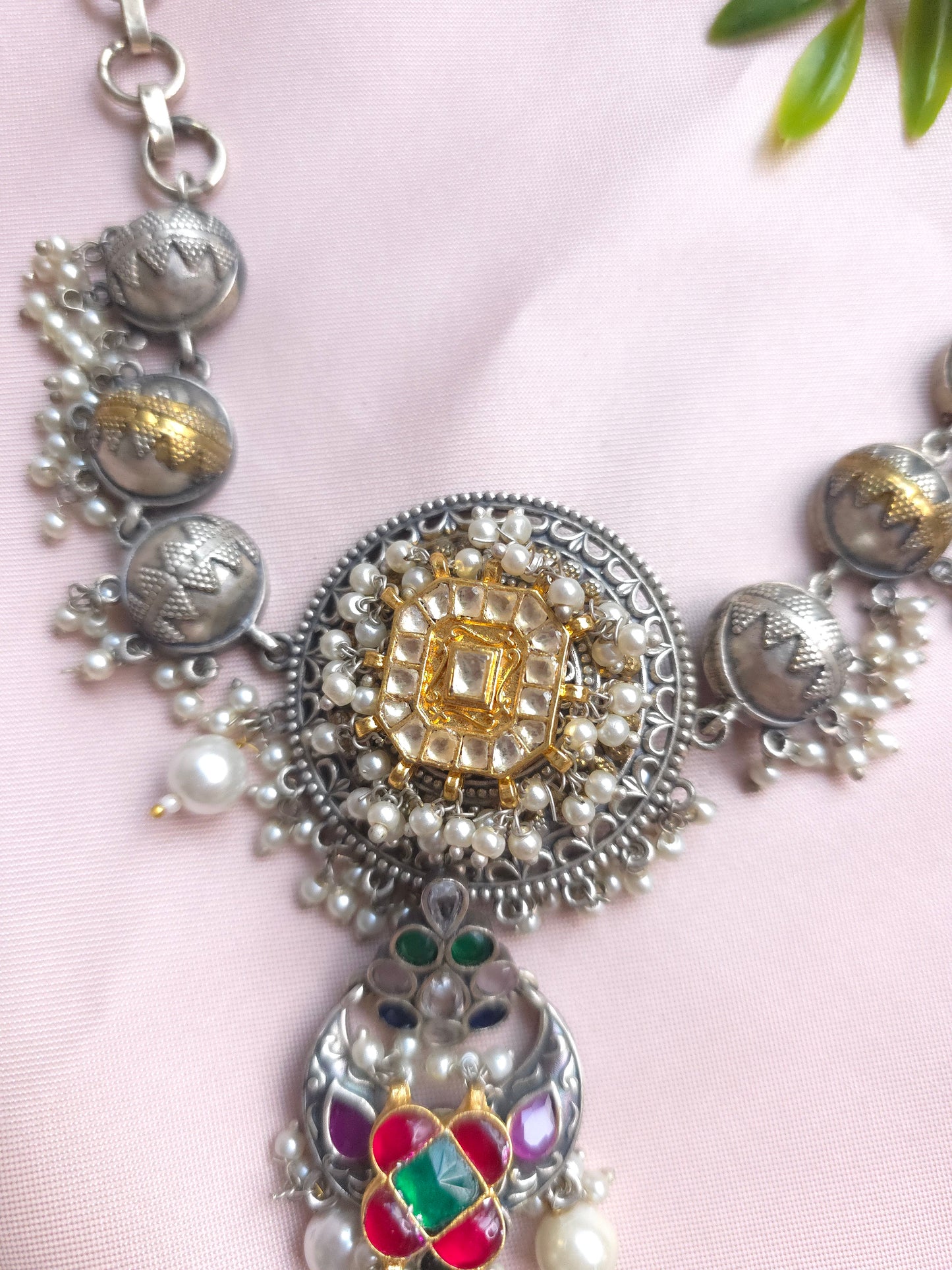 Akanksha fusion necklace set