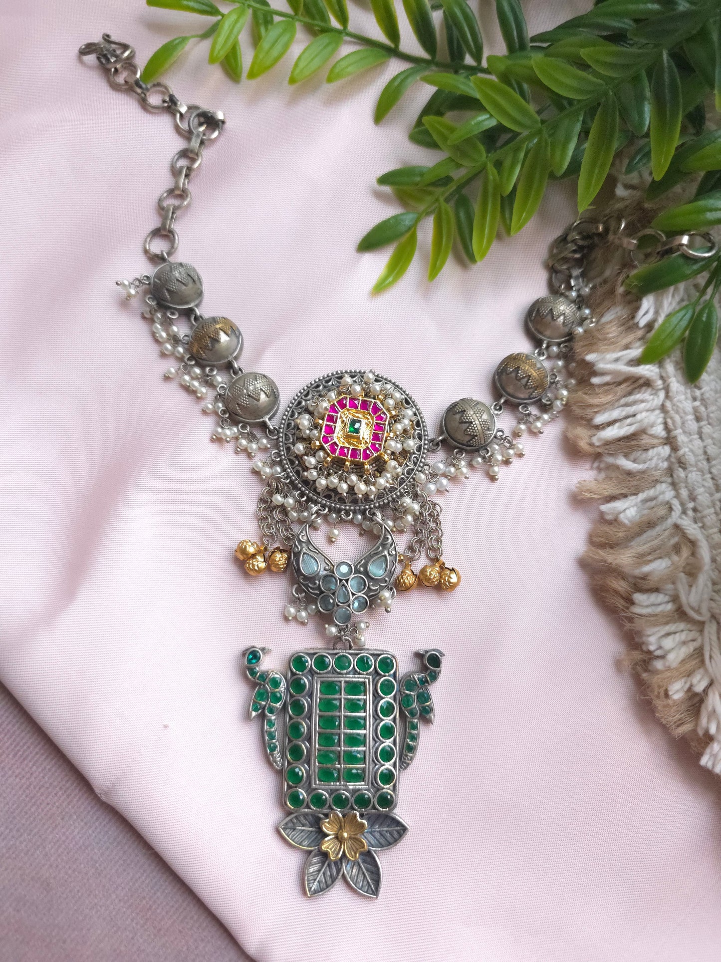 Akanksha fusion necklace set