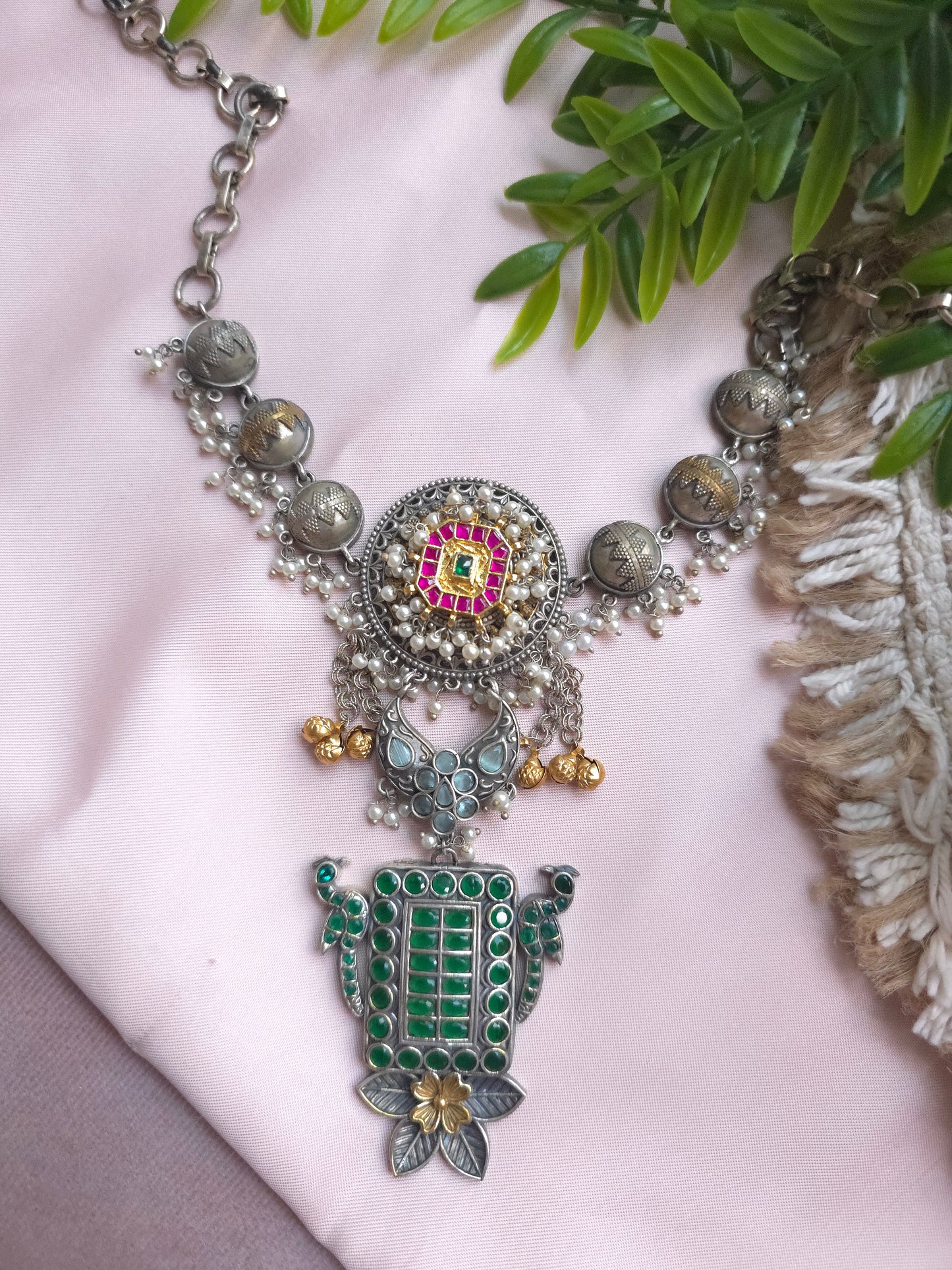 Akanksha fusion necklace set