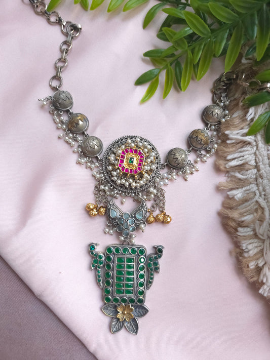 Akanksha fusion necklace set