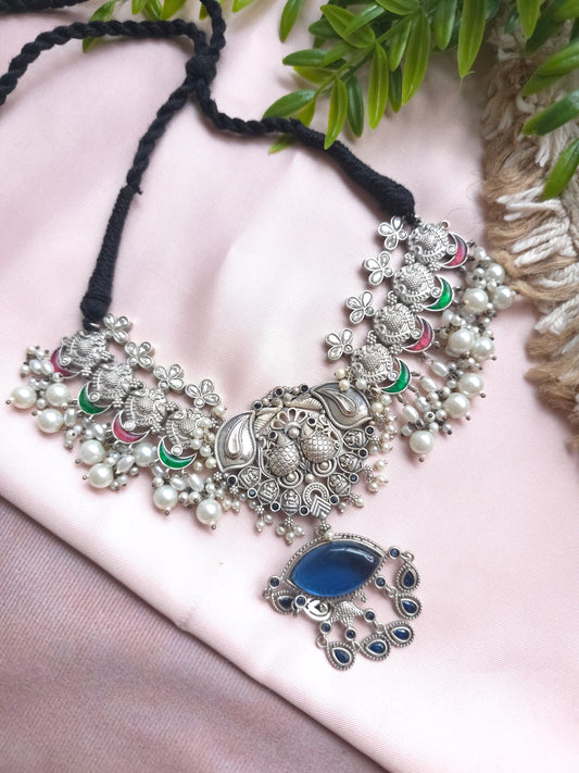 Akanksha fusion necklace set