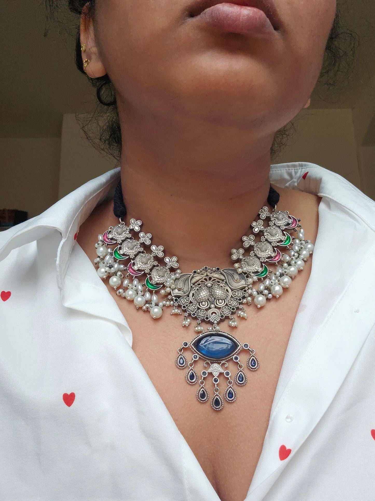 Akanksha fusion necklace set