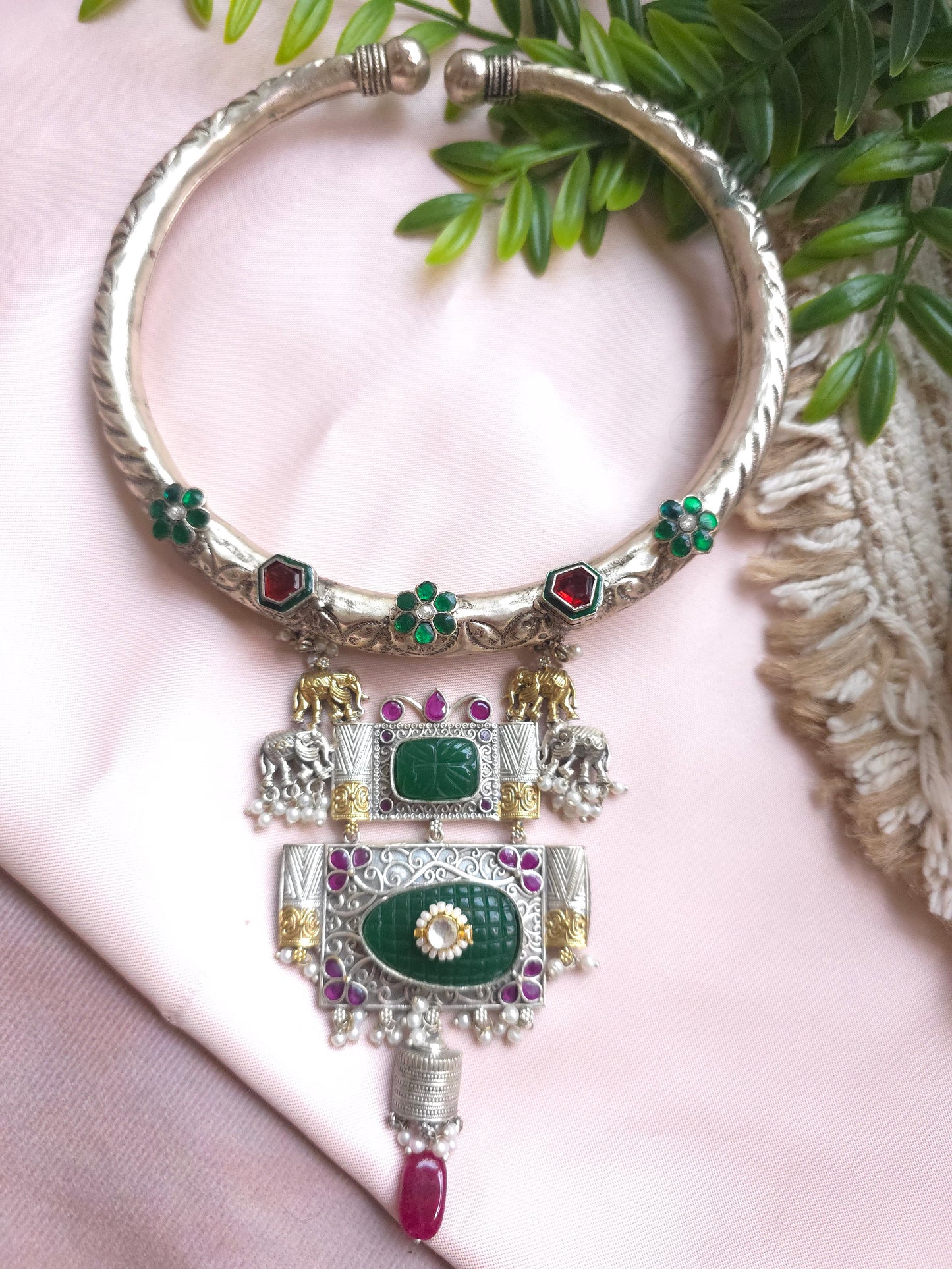 Akanksha fusion necklace set