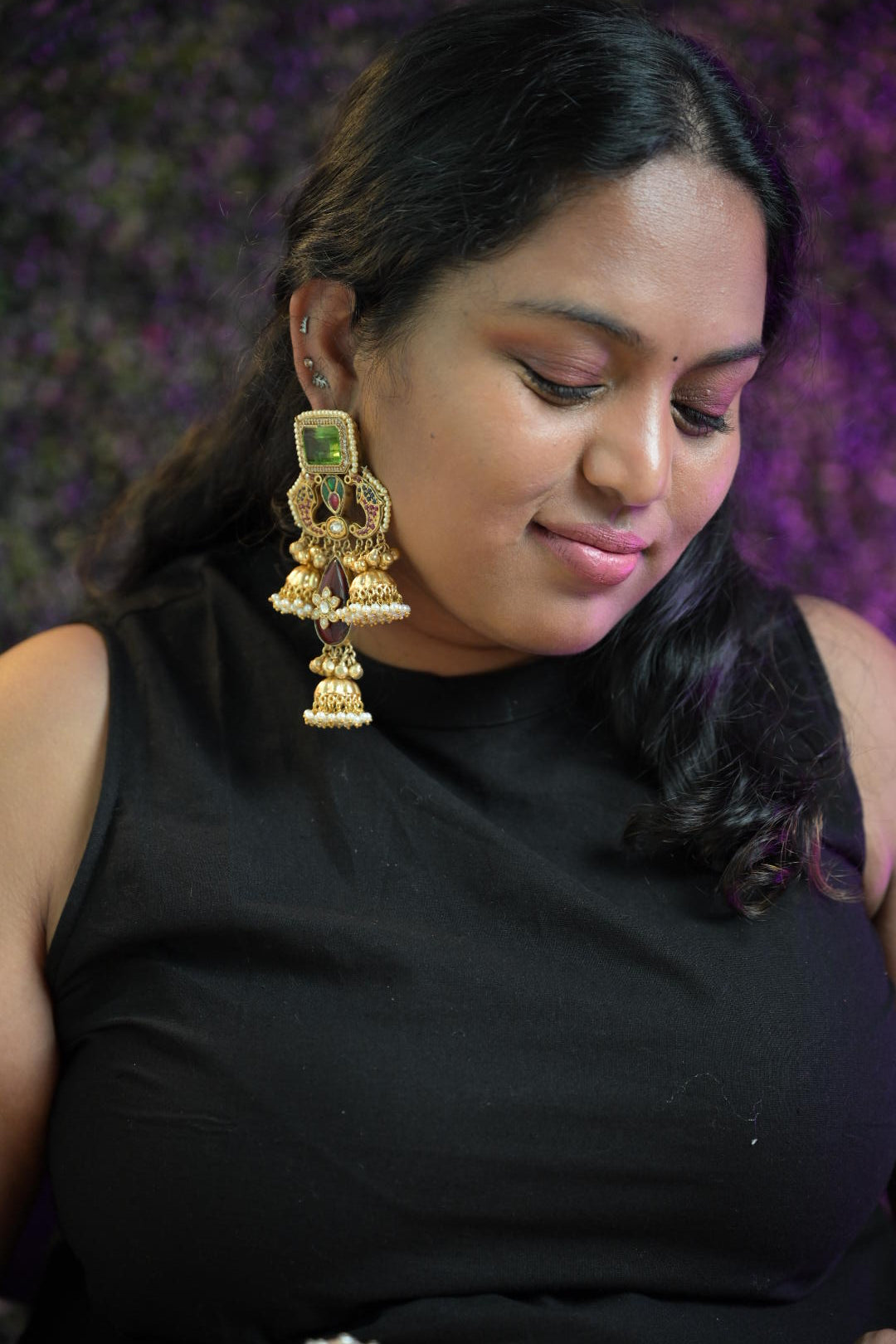 Arin contemporary Fusion earrings
