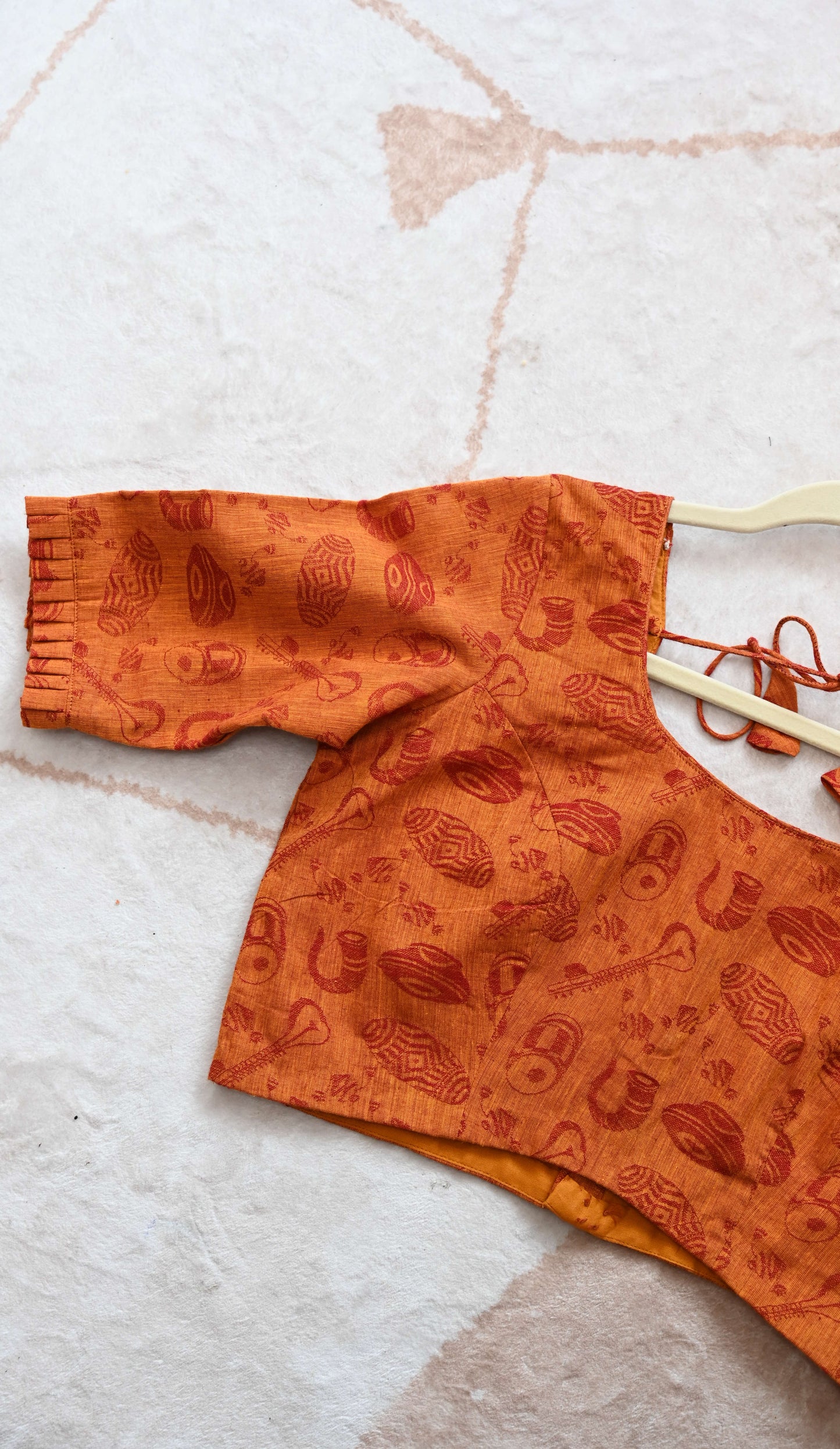 Kalamkari cotton blouse