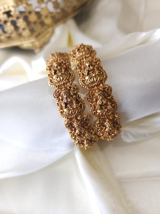 Nakshi antique Goldplated bangle(price for 1 bangle)