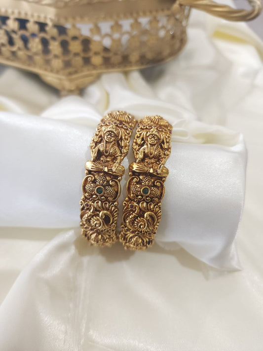 Nakshi antique Goldplated bangles(price for 1 bangle)