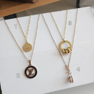 Brand inspired necklace