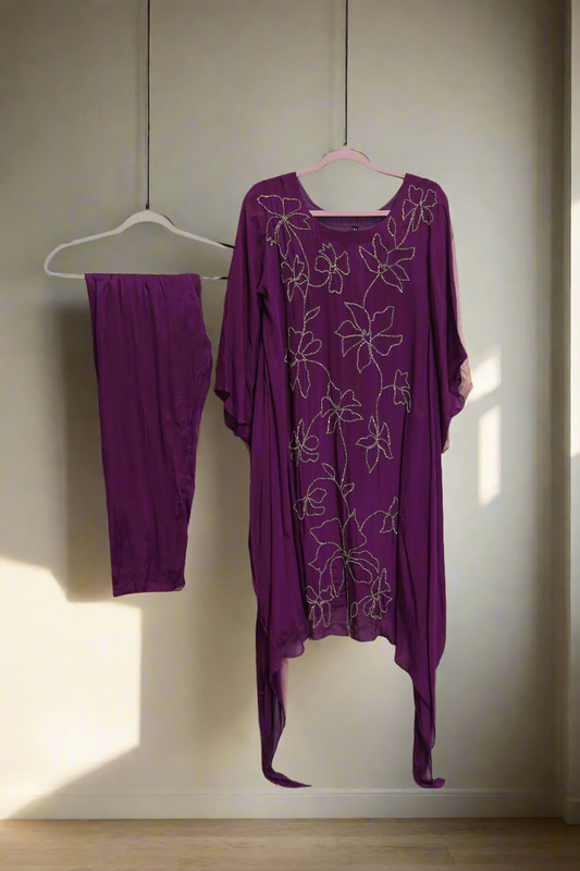 Anika chinon 2 piece kaftan cord set