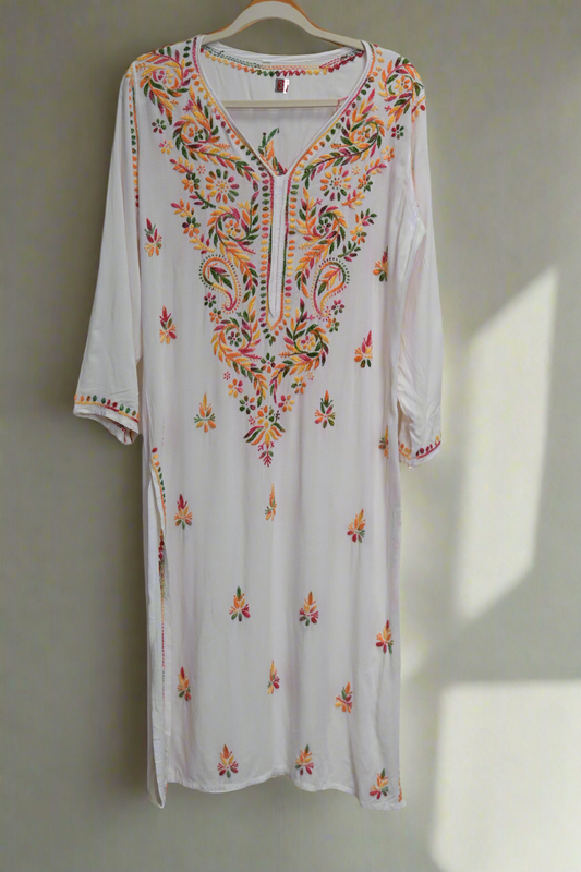 Ishani chikankari kurtha