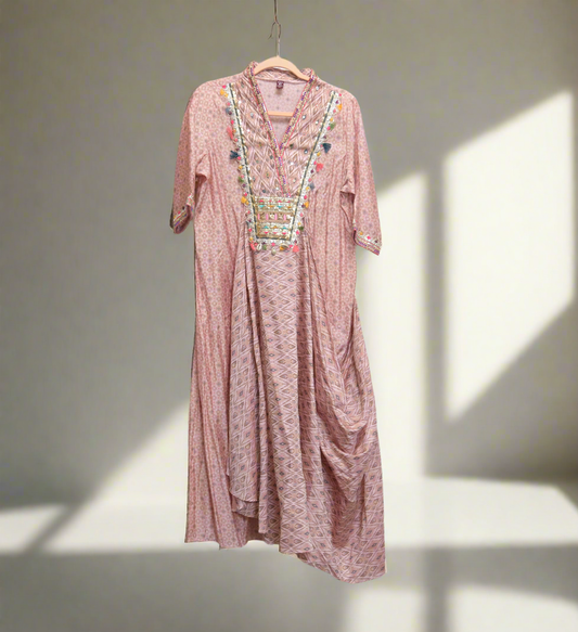 Bansal unique silk dress