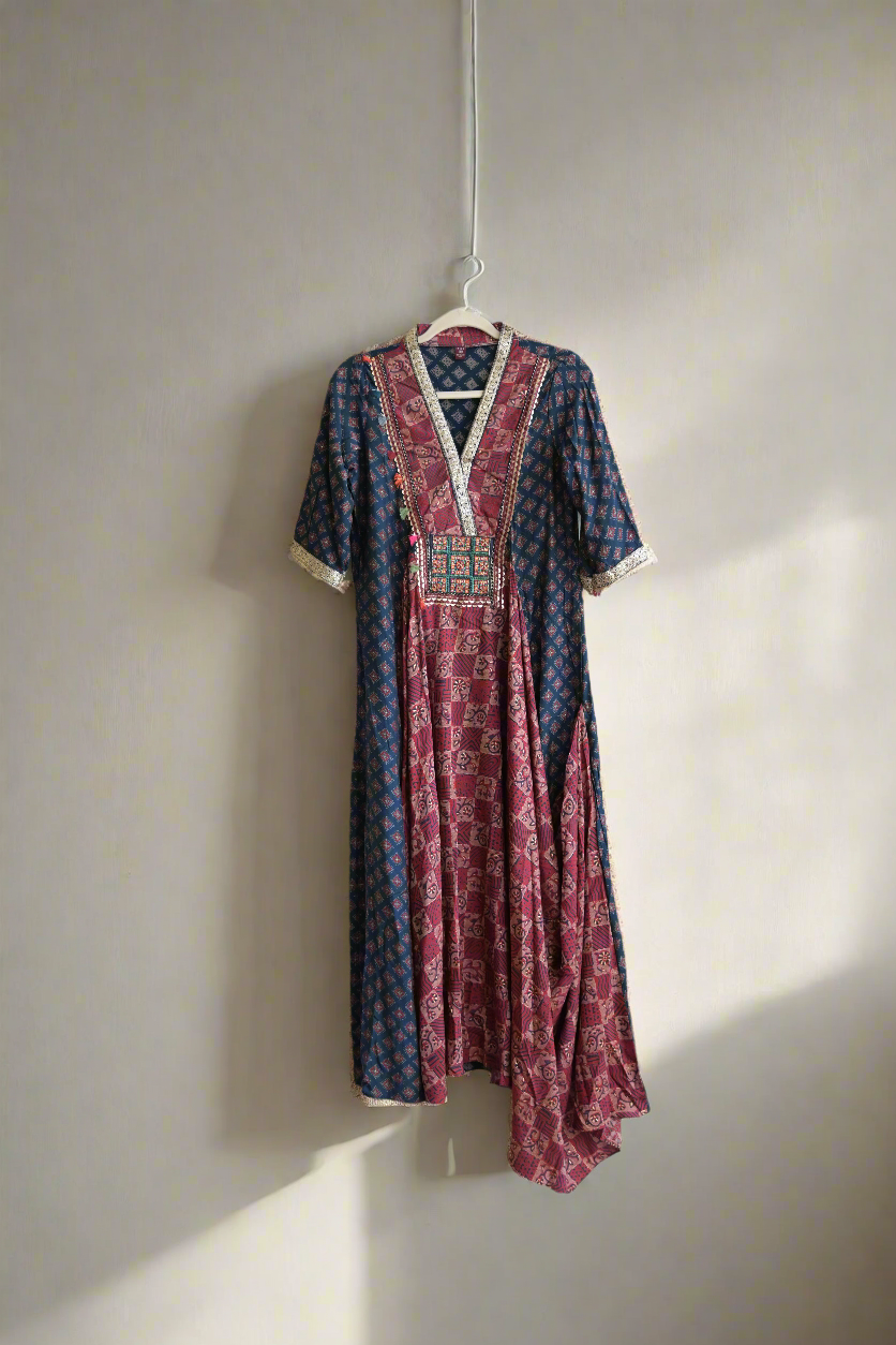 Bansal unique muslin silk dress