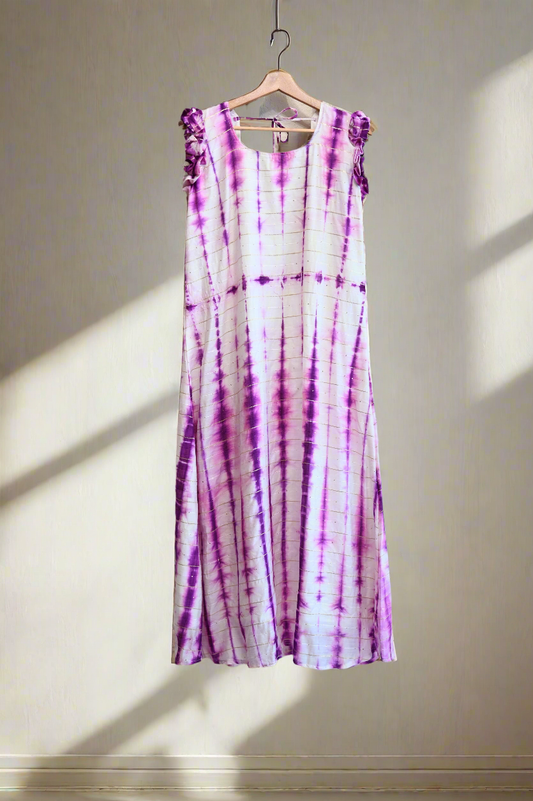 Bansal unique chanderi silk dress