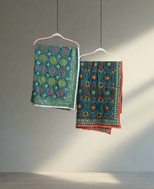 Georgette Phulkari Dupatta