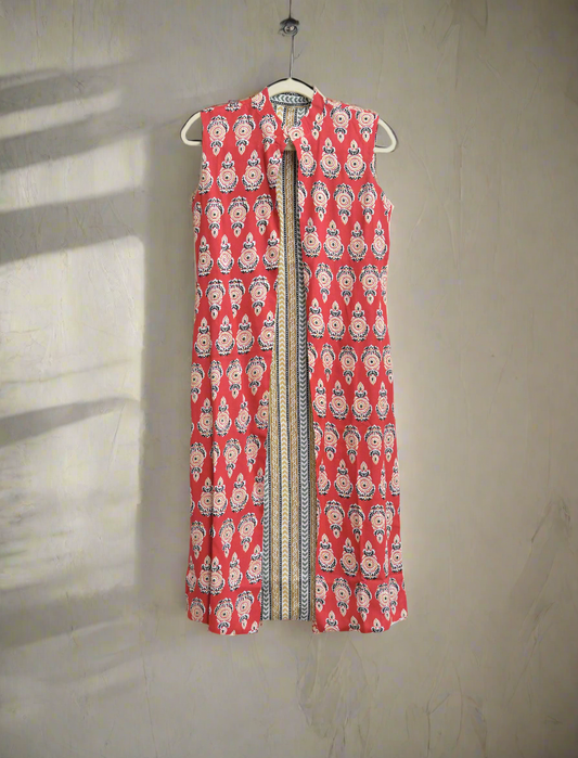 Adhiya reversible cotton jacket
