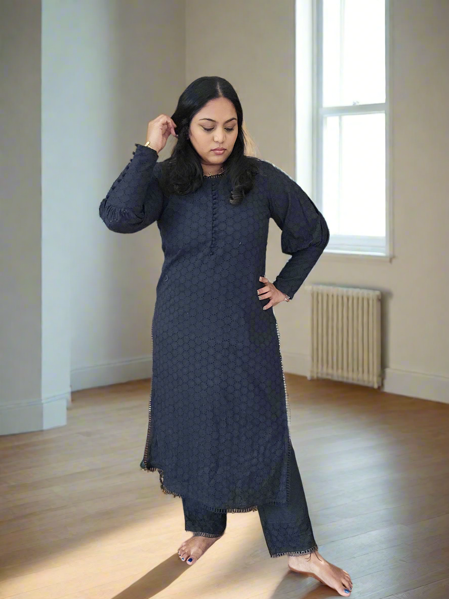 Hakoba cotton 2 piece set