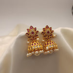 Bhagi jhumka earrings