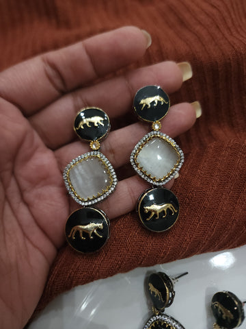 Hasika sabyasachi inspired contemporary earrings