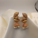 Bramara jhumka earrings