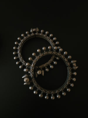 Pranathi silver kada alike Bangles