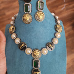 Laya sabyasachi inspired contemporary necklace set