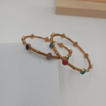 Contemporary bangles(pair)