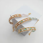 Kundan adjustable bracelet/bangles
