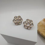 Aksha polki kundan earrings