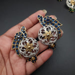Anthara dualtone earrings