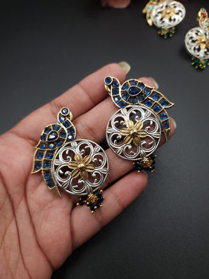 Anthara dualtone earrings