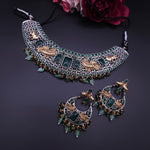 Achyutha fusion necklace set