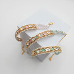 Kundan adjustable bracelet/bangles