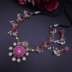 Achyutha fusion necklace set