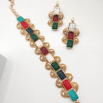 Aanshi fusion mop necklace set