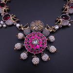 Achyutha fusion necklace set