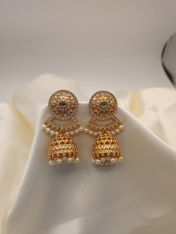Bramara jhumka earrings