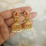 Bramara jhumka earrings